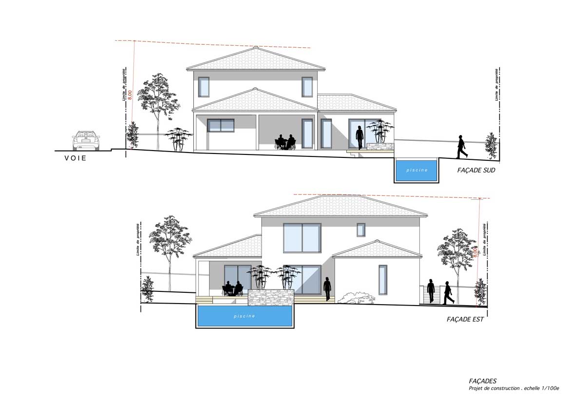 Seconde étude de façade