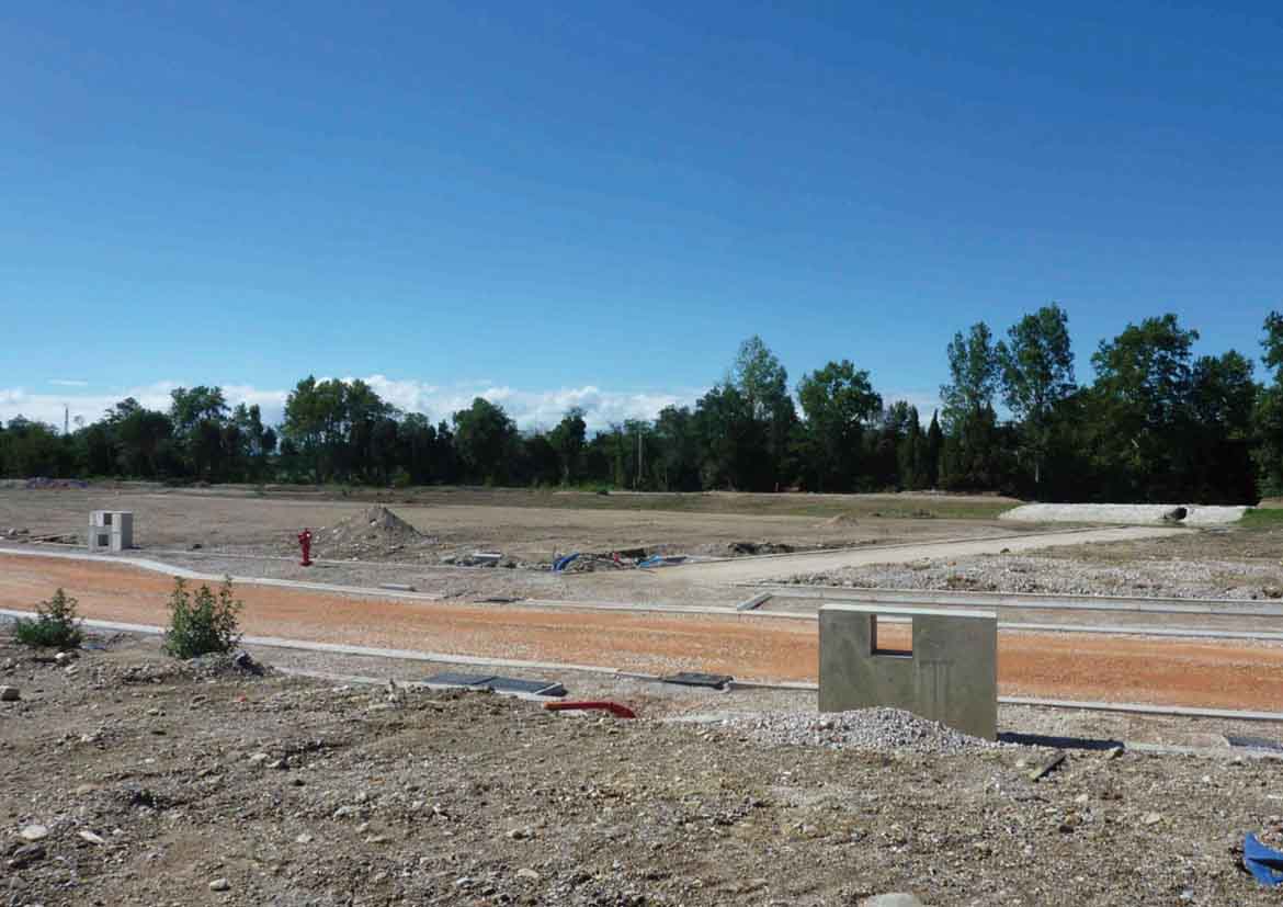Terrain du projet de Toulouges